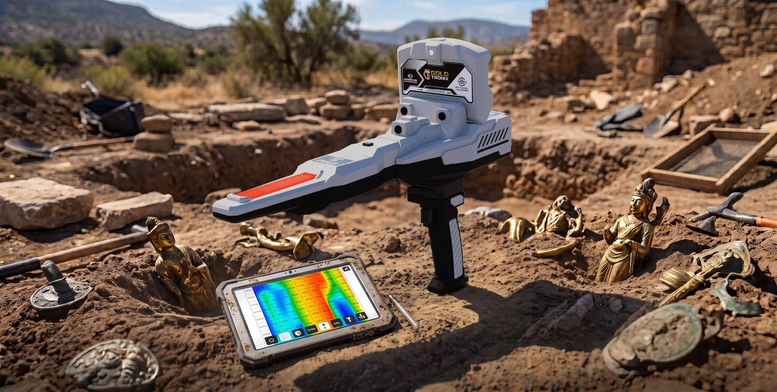 Gold Tronix 3D ground scanning